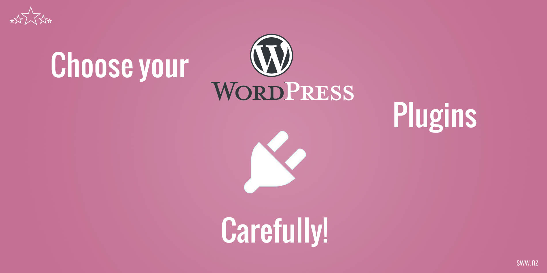 Choose your WordPress plugins carefully